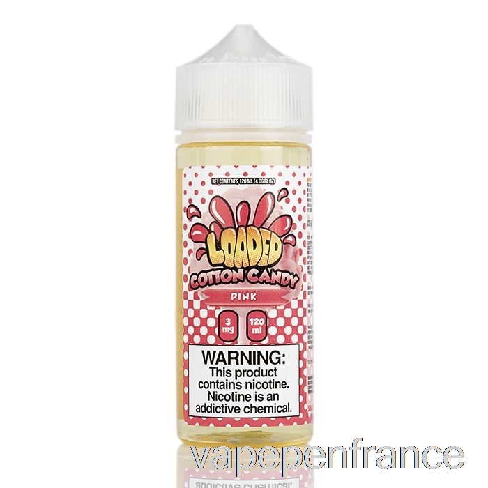 Rose - E-liquide Chargé - Vapeur Impitoyable - Stylo Vape 120 Ml 3 Mg